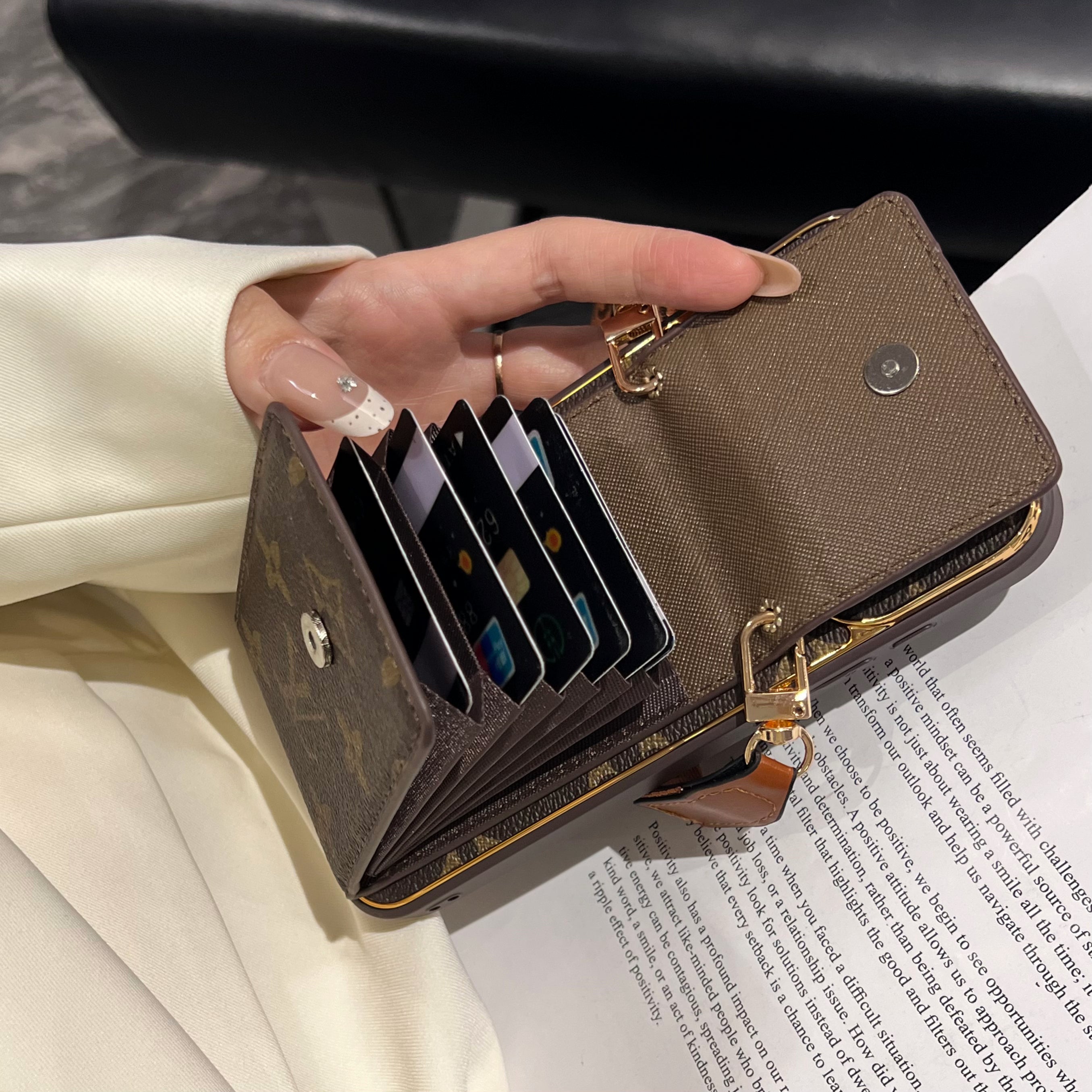 New Classic Luxury Card Holder Phone Case 012 Card Holder Wallet