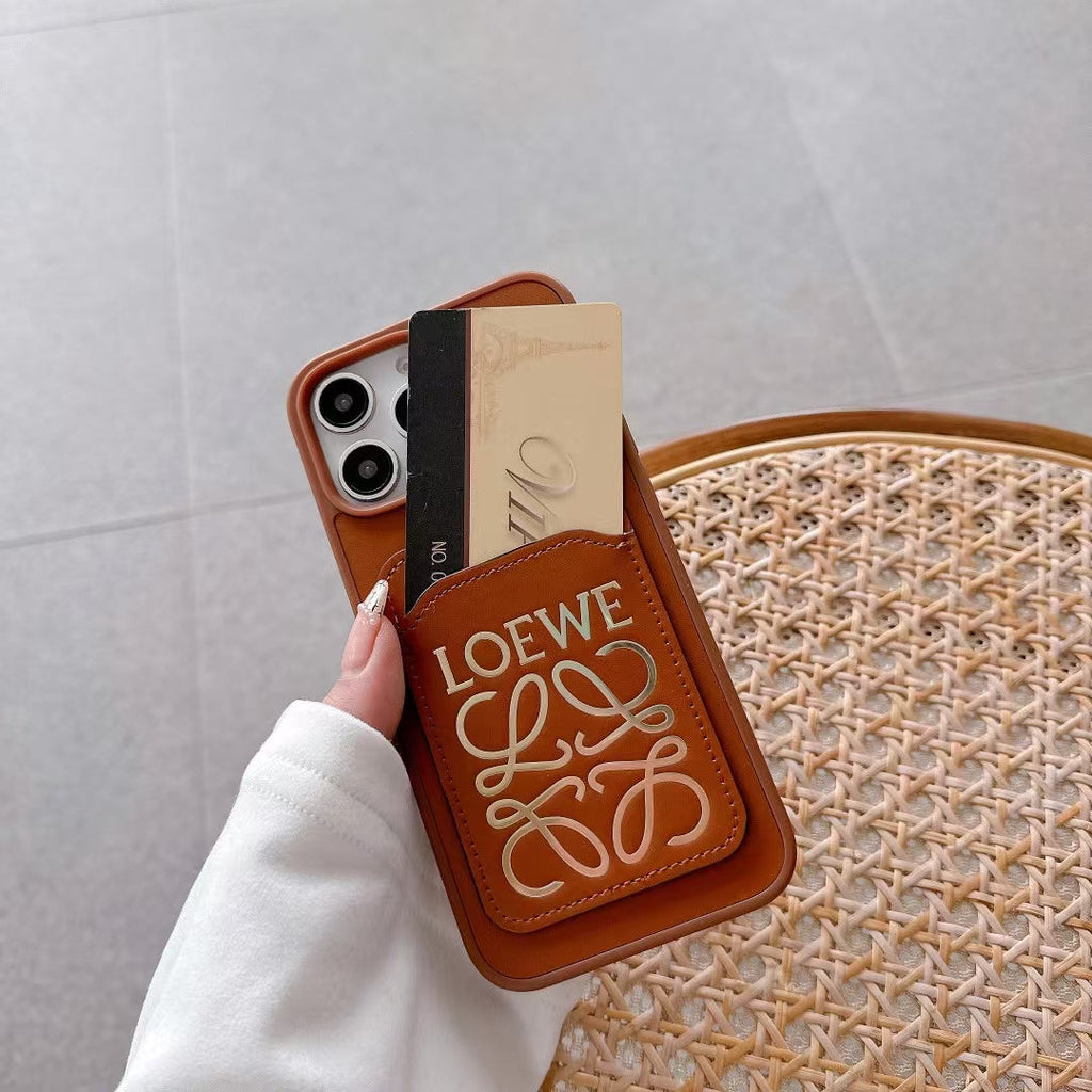 Classic Design Phone Case with Pocket