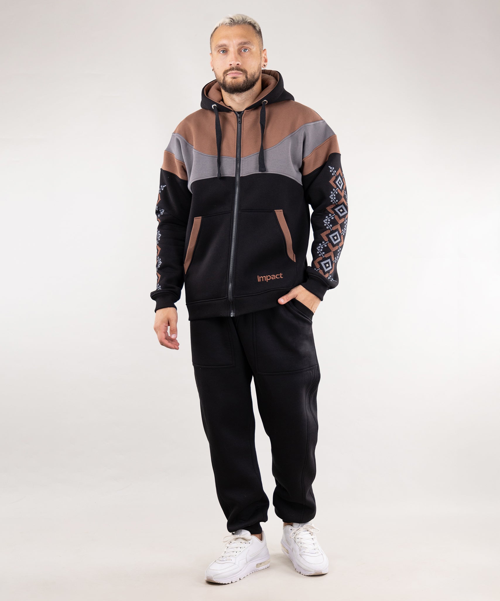 Hoodie “Sunrise” and Sweatpants For Men