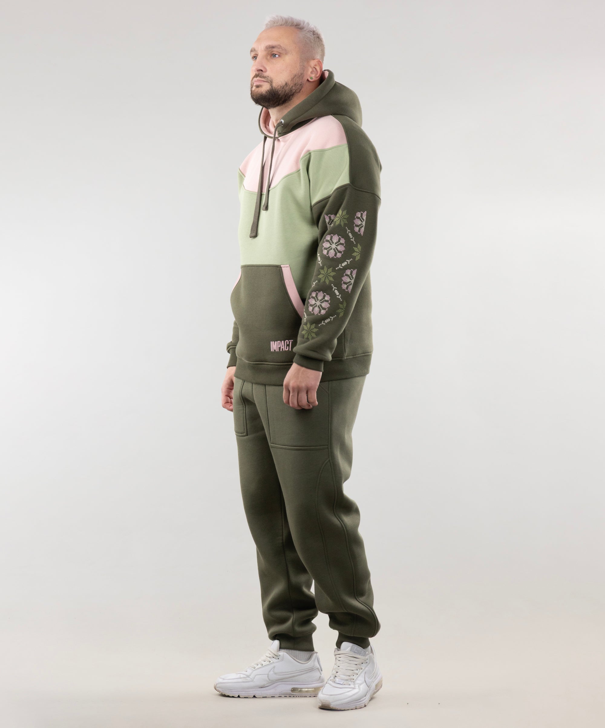 Warm Hoodie "Dnipro" and Warm Sweatpants For Men