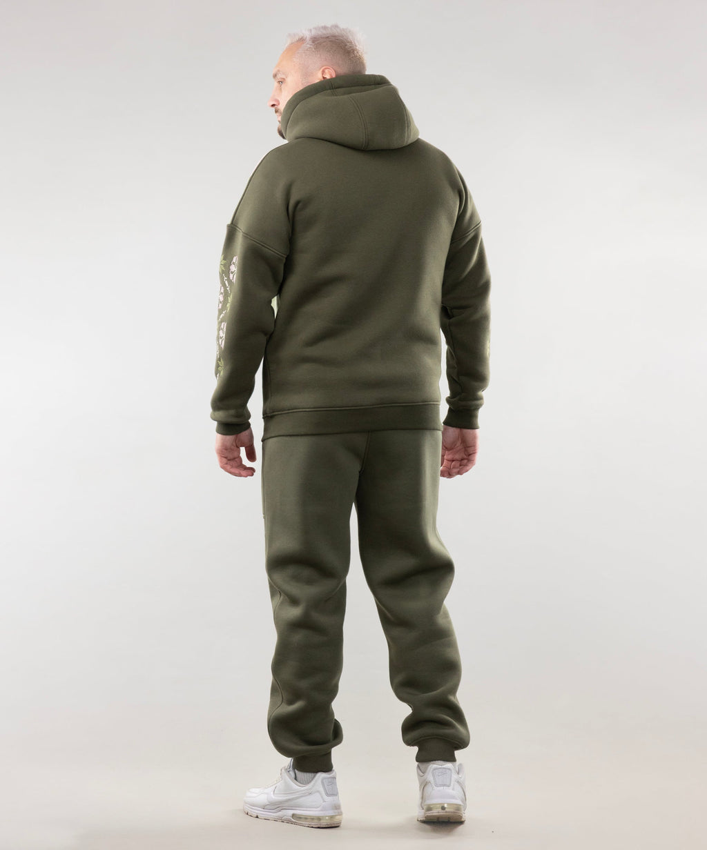 Warm Hoodie "Dnipro" and Warm Sweatpants For Men