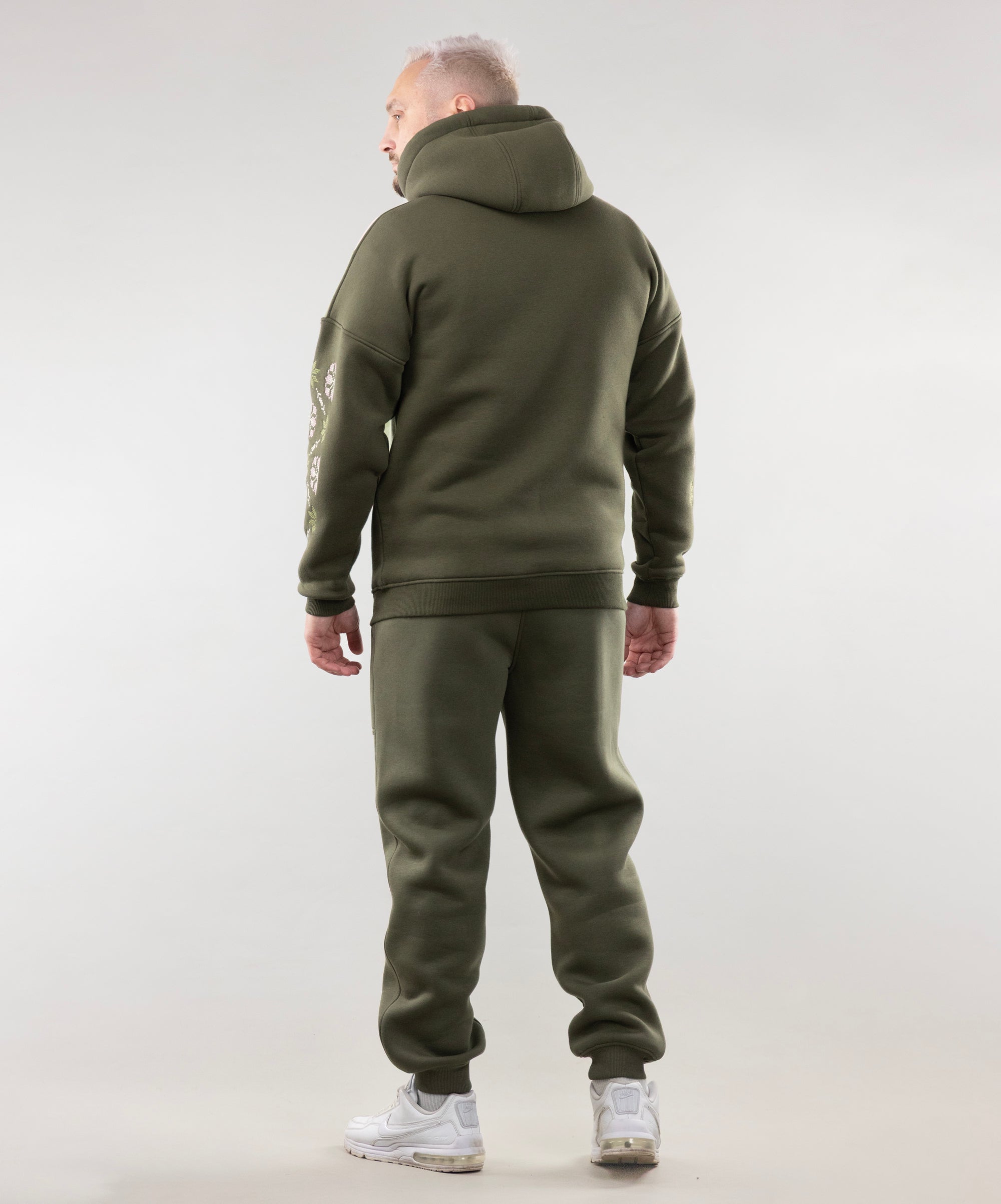 Warm Hoodie "Dnipro" and Warm Sweatpants For Men
