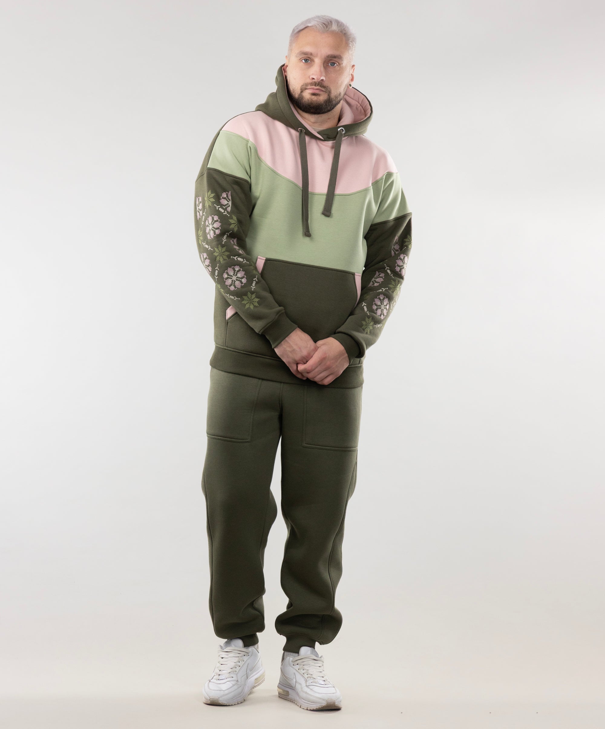 Warm Hoodie "Dnipro" and Warm Sweatpants For Men