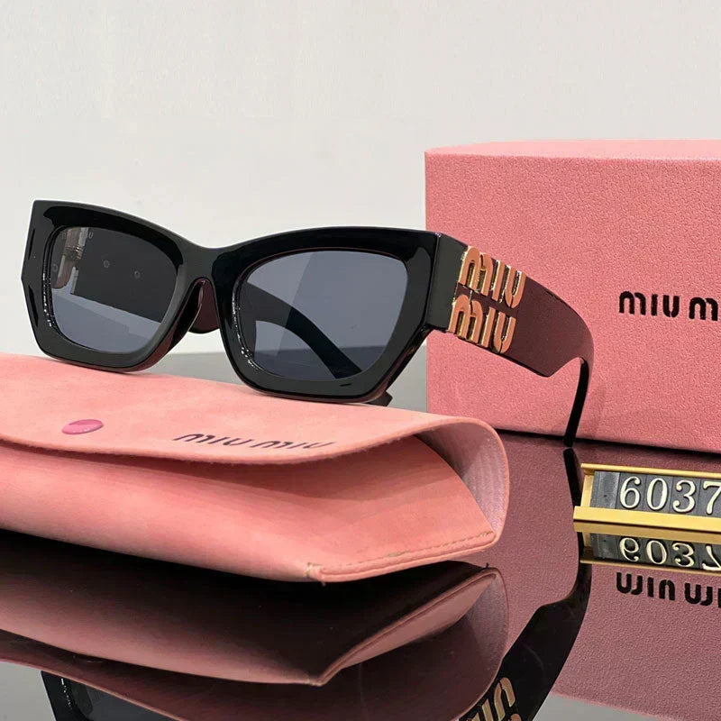 Fashion Square Cat-Eye Sunglasses 6037 – UV400 Protection Sunglasses