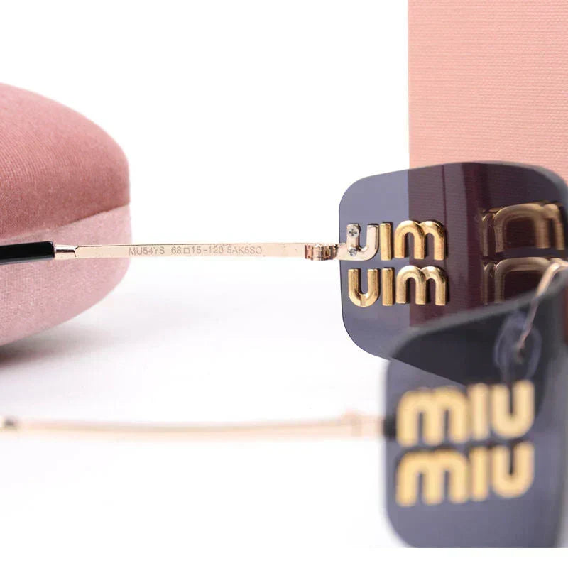 Fashionable Frameless Sunglasses – UV400 Protection Sunglasses