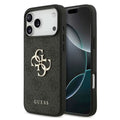 Luxury Metal Logo Back Cover For Apple iPhone 17 / 16 /15 /14