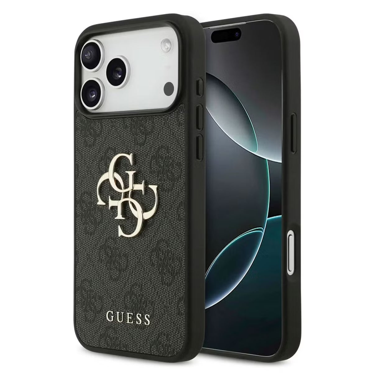 Luxury Metal Logo Back Cover For Apple iPhone 17 / 16 /15 /14