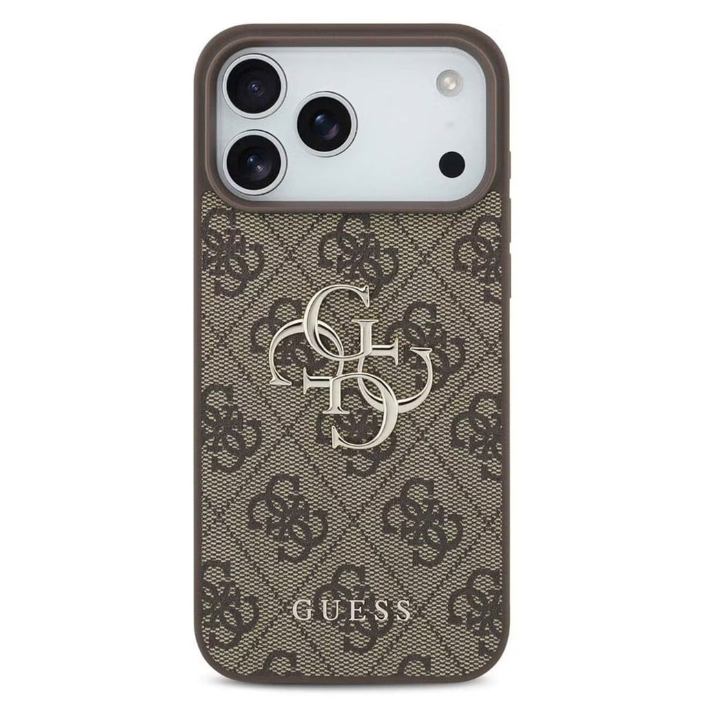 Luxury Metal Logo Back Cover For Apple iPhone 17 / 16 /15 /14