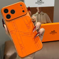 Orange Luxury Protective Case For iPhone 17 /16 /15 /14