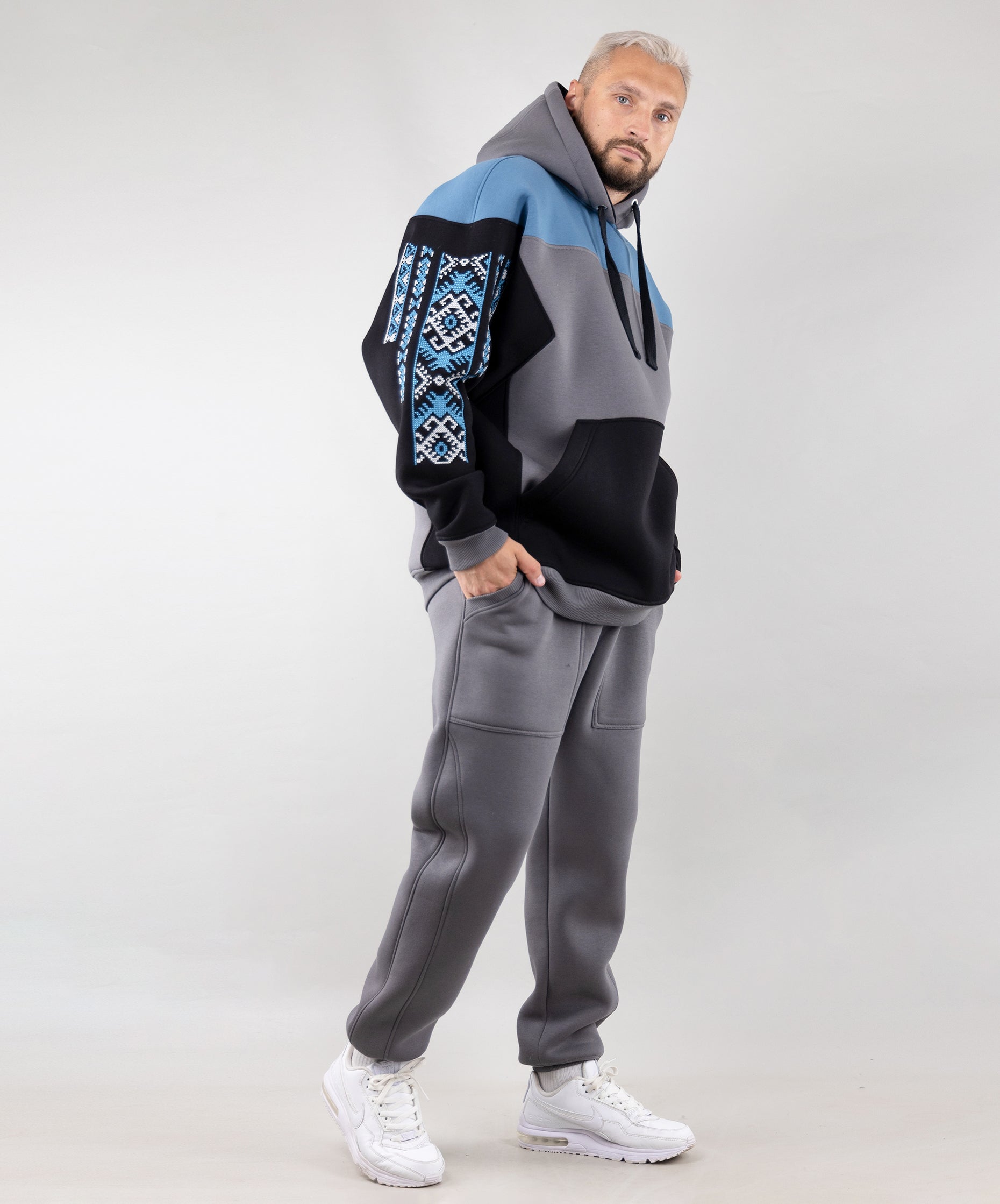 Hoodie “Ethno” and Sweatpants For Men