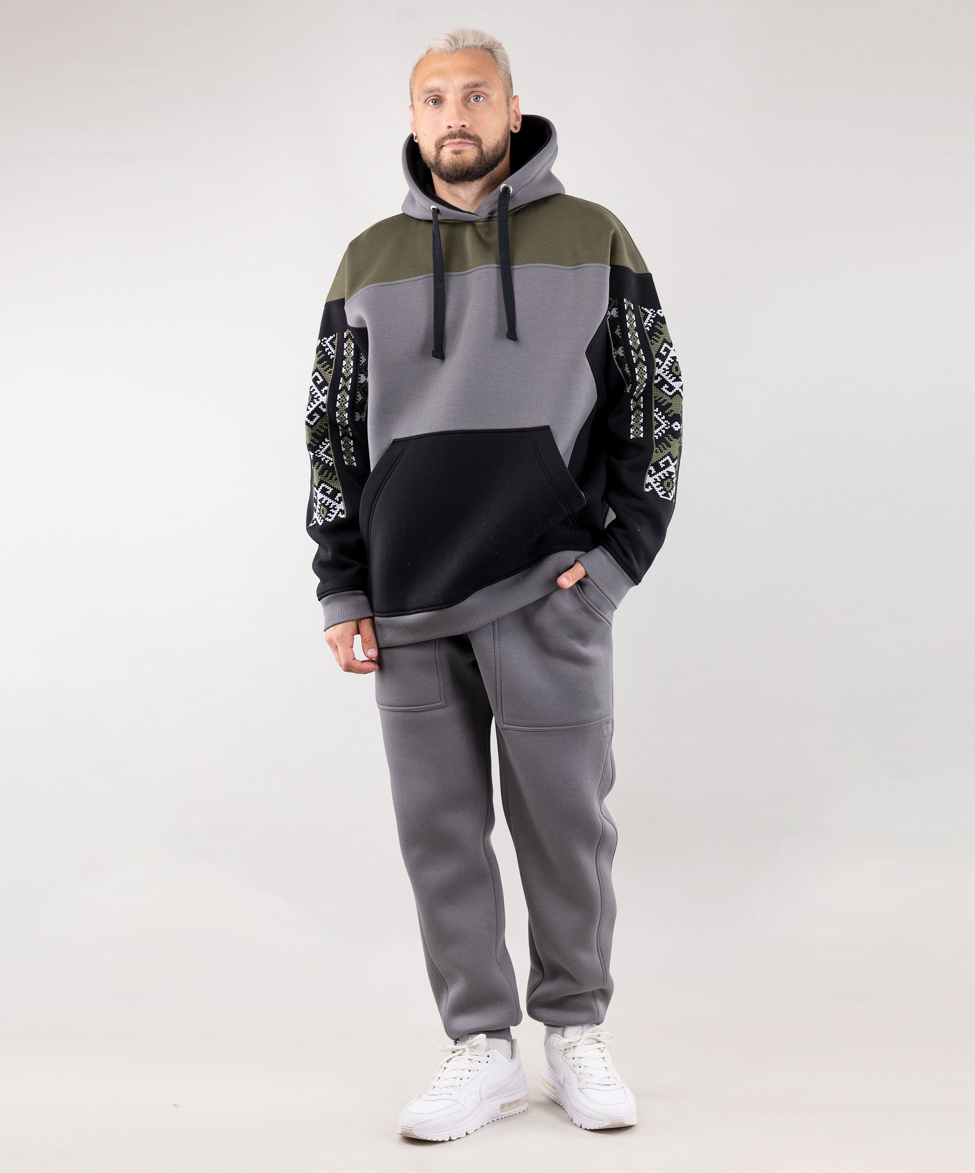 Hoodie “Ethno” and Sweatpants For Men